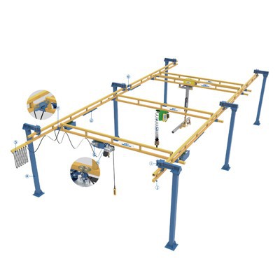 Vedrustus monorelsskraana